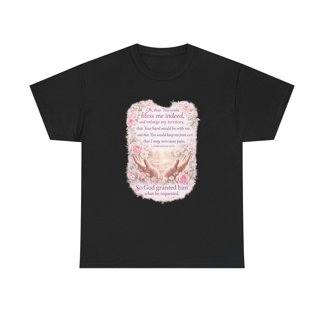 Prayer of Jabez  Inspirational Scripture Tee
