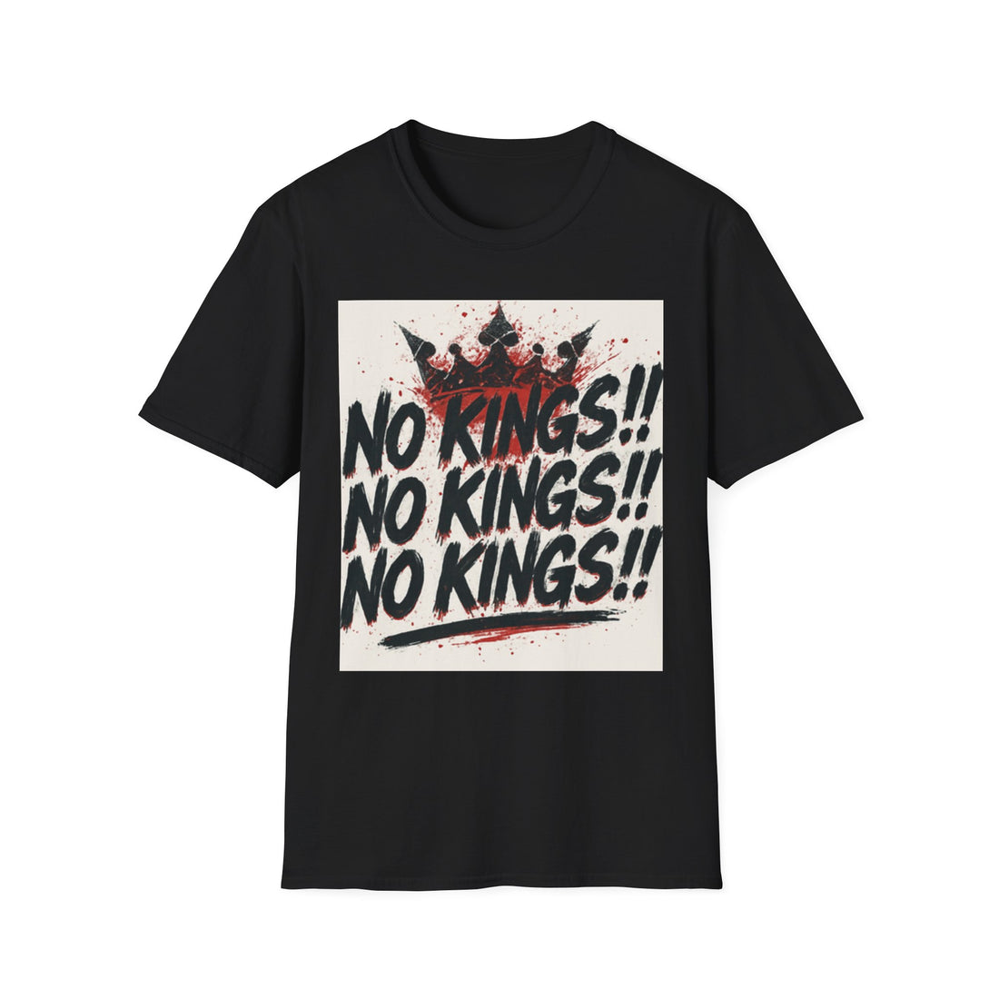 No Kings!! Protest T-Shirt – 'Human Rights • Voting Rights • LGBTQ Rights • Women's Rights' Resist Tee